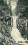 Vodopád Bílé Opavy - dobová pohlednice
